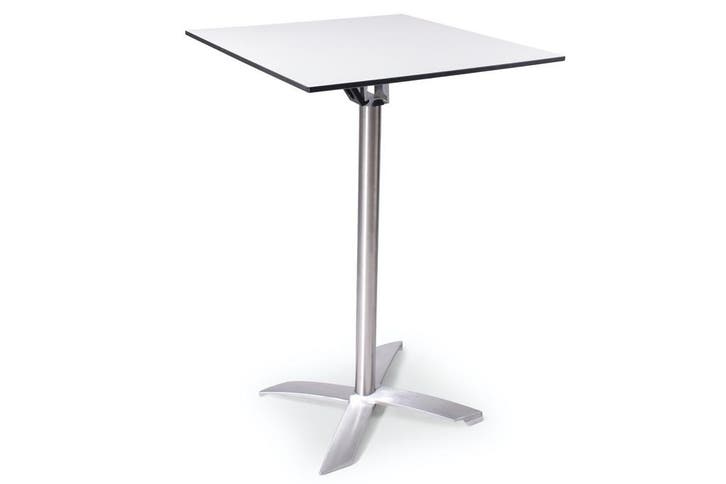 Statafel Helsinki | 70x70cm | opklapbaar, Tuin en Terras, Tuintafels, Nieuw, Kunststof, Vierkant, Ophalen of Verzenden