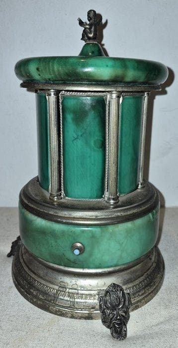 Reuge - Muziekdoos - Italië - 1950-1960 - Carillon onyx