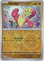 Mienfoo 083/142 Reverse Holo Stellar Crown, Ophalen of Verzenden, Nieuw, Losse kaart, Foil