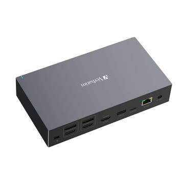 Verbatim USB-C Pro docking station CDS-17: 17 poorten, Computers en Software, Netwerk switches, Verzenden, Nieuw