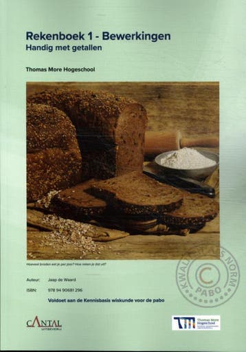 Rekenboek 1   Bewerkingen Thomas More 9789490681296, Boeken, Verzenden, Zo goed als nieuw