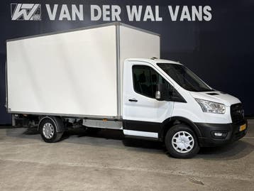 Ford Transit 2.0 TDCI 130pk Bakwagen Laadklep Euro6 Airco |, Stof, Gebruikt, Wit, Dealer onderhouden