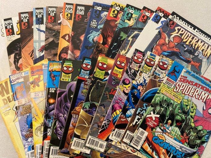 Marvel Knights Spiderman & Sensational Spider-man 25 Comics, Boeken, Strips | Comics