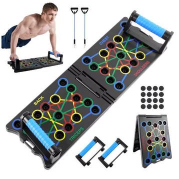 3-in-1 Opvouwbare Push-up Board met Banden Set, Verzenden, Nieuw