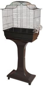 Vogelkooi Sophia met Standaard – Antraciete Binnenkooi vo., Verzenden, Nieuw, Overige materialen, Vogelkooi