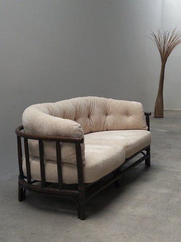 Sofa - Fluweel, Bamboe - bank