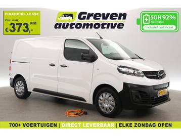 Opel Vivaro-e L2H1 75 kWh | Snelladen | SOH 92% | Airco |, Automaat, Wit, Elektrisch, Opel
