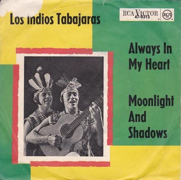 vinyl single 7 inch - Los Indios Tabajaras - Always In My..., Cd's en Dvd's, Verzenden, Zo goed als nieuw, 7 inch, Pop