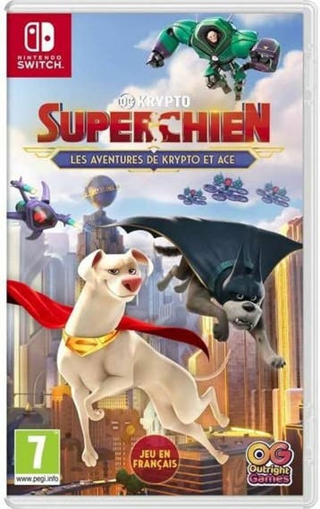DC Krypto Super Dog Avonturen van Krypto en Ace (Buitenla..., Ophalen of Verzenden, Zo goed als nieuw