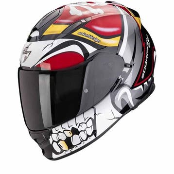 Scorpion EXO-491 Pirate Rood Integraalhelm, Nieuw met kaartje, Overige merken, Heren, Verzenden