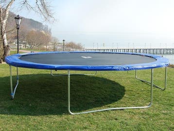Veiligheid Trampoline Rand 252cm | Blauw | Laatste Stuks!, Verstelbaar, Kinderen, Roces, Nieuw
