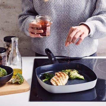 Brabantia INDU+ Grillpan - Ø 26 cm -keramische, Verzenden, Nieuw