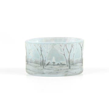 Daum Frères, Daum Nancy - Zoutvat - Glas, Antiek en Kunst