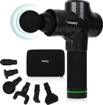 2dekans | Niceey Massage Gun Pro - 30 Standen Draadloos - 6, Ophalen of Verzenden, Zo goed als nieuw