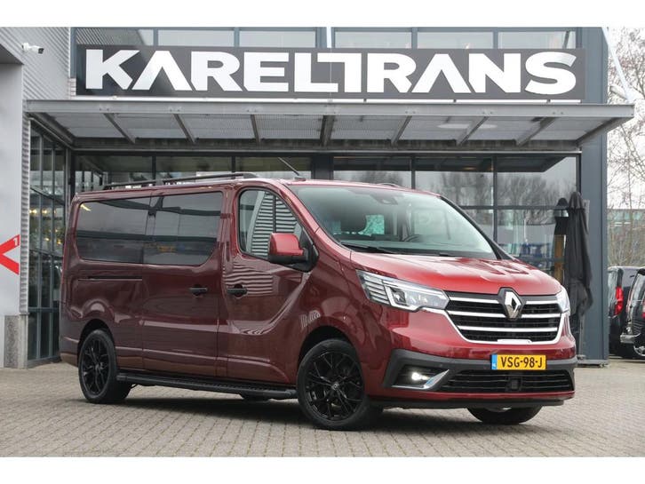 Renault Trafic | Zakelijke Lease v.a. €575.43 pm, Auto's, Bestelauto's, Lease, Automaat, Diesel, Rood, Renault, Financial lease