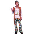 Hippie kostuum carnaval heren - Jaren 60/ hippie kleding, Ophalen of Verzenden, Nieuw