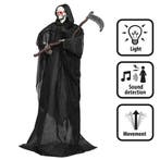 Halloween Decoratie Cutting Reaper (183 Cm) Met Licht Geluid, Verzenden, Nieuw, Overige typen