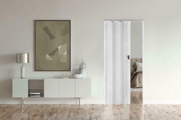 Marley Luxe President vouwdeur in drie kleuren uitbreidbaar, Kunststof, 80 tot 100 cm, Binnendeur, Nieuw