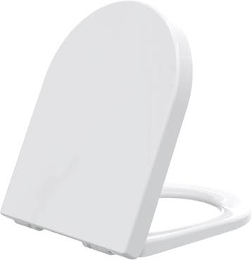 Softclose Toiletbril D-type | Tweedekansje | OP=OP, Ophalen of Verzenden, Zo goed als nieuw, Toilet