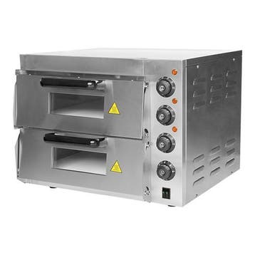 Caterchef pizza oven 2 kamers, Verzenden, Nieuw in verpakking