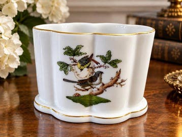 Herend - Vaas - Rothschild Bird - Porselein