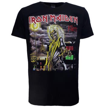 Iron Maiden Killers Album Cover T-Shirt, Kleding | Heren, Verzenden, Nieuw