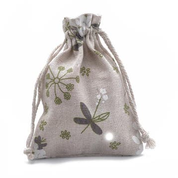 Cadeauzakje libelle dragonfly van Jute c.a. 14 x 10cm, Ophalen of Verzenden, Nieuw