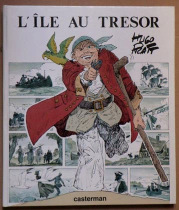 Hugo Pratt - Lîle au trésor - C - 1 Album - Herdruk - 1988, Boeken, Stripboeken, Nieuw