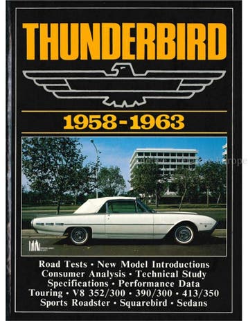 FORD THUNDERBIRD 1958-1963 (BROOKLANDS), Boeken, Nieuw, Ford, Author