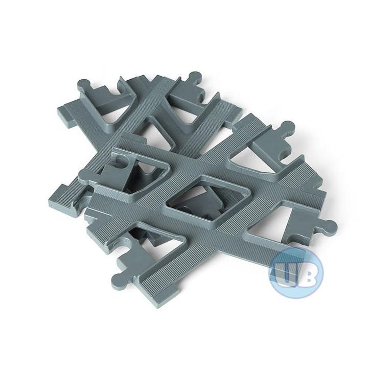 Treinkruising - 2 stuks, Kinderen en Baby's, Speelgoed | Bouwstenen, Nieuw, Verzenden