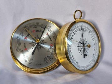 Western Germany - Scheepsbarometer (2) - Messing
