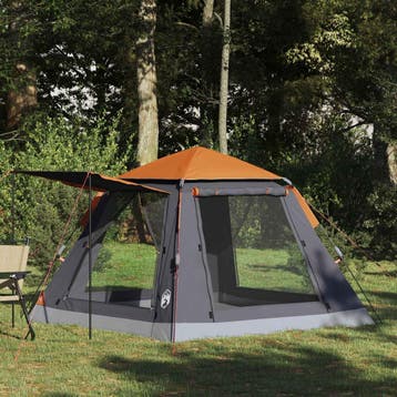 vidaXL Instant Tent met Regenfly voor 3 Personen met Snelle, Verzenden, Nieuw, Tot en met 2