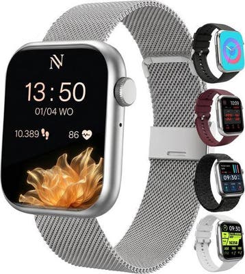 2dekans | Nuvance Smartwatch Dames - Smartwatch Heren -, Ophalen of Verzenden, Zo goed als nieuw, Nuvance