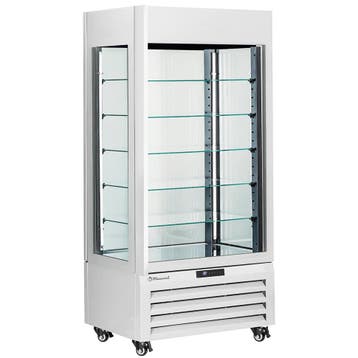 Koel-/Vriesvitrine | EXALTA | 600L | Wit | +5°C/-22°C |, Verzenden, Nieuw in verpakking