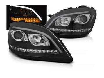 TubeLED knipperlicht koplampen Black, Auto-onderdelen, Verlichting, Verzenden, Nieuw, Mercedes-Benz