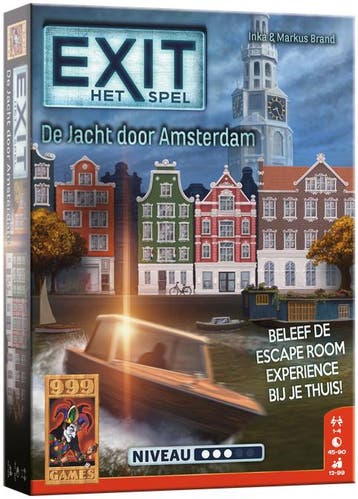 EXIT - De Jacht door Amsterdam | 999 Games -, Verzenden, Nieuw