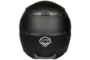 Helm Vito Integraalhelm Duomo mat zwart, Fietsen en Brommers, Brommerhelmen, Ophalen of Verzenden, Nieuw, Vito