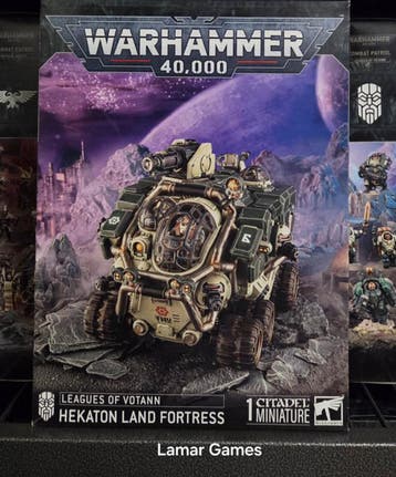 Leagues of Votann Hekaton Land Fortress (Warhammer 40.000, Hobby en Vrije tijd, Wargaming, Ophalen of Verzenden, Nieuw