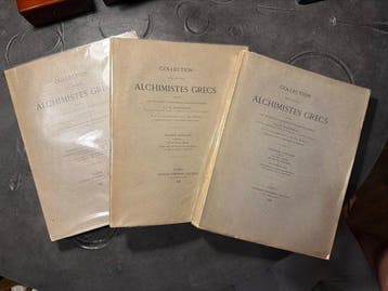 M. Berthelot - Collection des anciens alchimistes grecs -