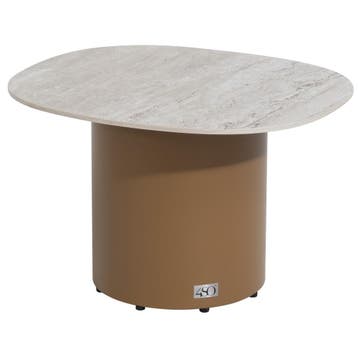 Sofie lounge tuintafel 50x60xH35 cm amber 4 Seasons Outdoor, Tuin en Terras, Tuintafels, Ophalen of Verzenden, Nieuw