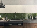 Wandtegel Ragno Zellige Handvorm Beige 10x10 (Muurtegels), Nieuw, Minder dan 20 cm, 10 m² of meer, Wandtegels