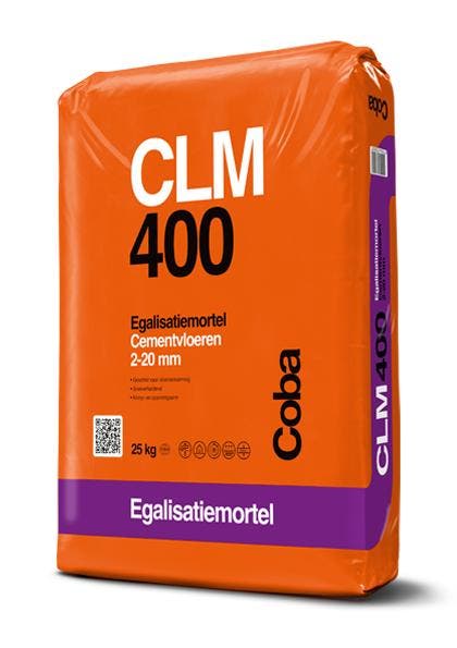 Coba CLM400 25kg | egalisatiemortel, Doe-het-zelf en Verbouw, Overige Doe-het-zelf en Verbouw, Ophalen of Verzenden
