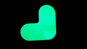Hoekstuk  -  Glow in the dark - Glow - in - the - dark, Verzenden