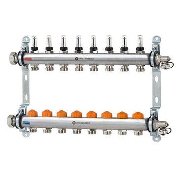 Heimeier Dynacon Eclipse 8-groeps RVS verdeler, Verzenden, Nieuw