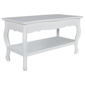 Bijzettafel MDF Wit | Tweedekansje | OP=OP, Modern, Franse stijl, Minder dan 50 cm, 50 tot 100 cm, Nieuw
