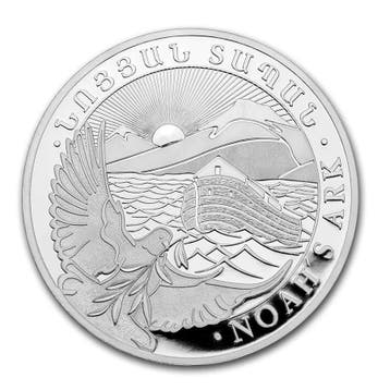 Noah Ark 1 kg 2015 (slechts 20% boven spot), Verzenden, Munten