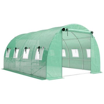 Kas Ca. 4 X 3 X 2 M Kas Met Rolbare 2 Ritssluiting Deur &amp, Verzenden
