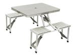 Bo Camp kampeer- picknicktafel family tafel aluminium, Caravans en Kamperen, Kampeeraccessoires, Nieuw