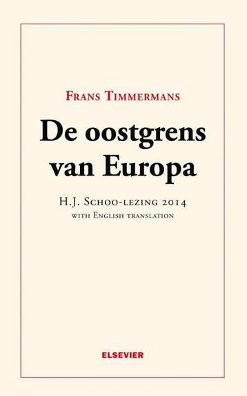 De oostgrens van Europa - Frans Timmermans 9789035252035, Verzenden, Gelezen, Frans Timmermans