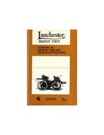 LANCHESTER MOTOR CARS, Nieuw, Author
